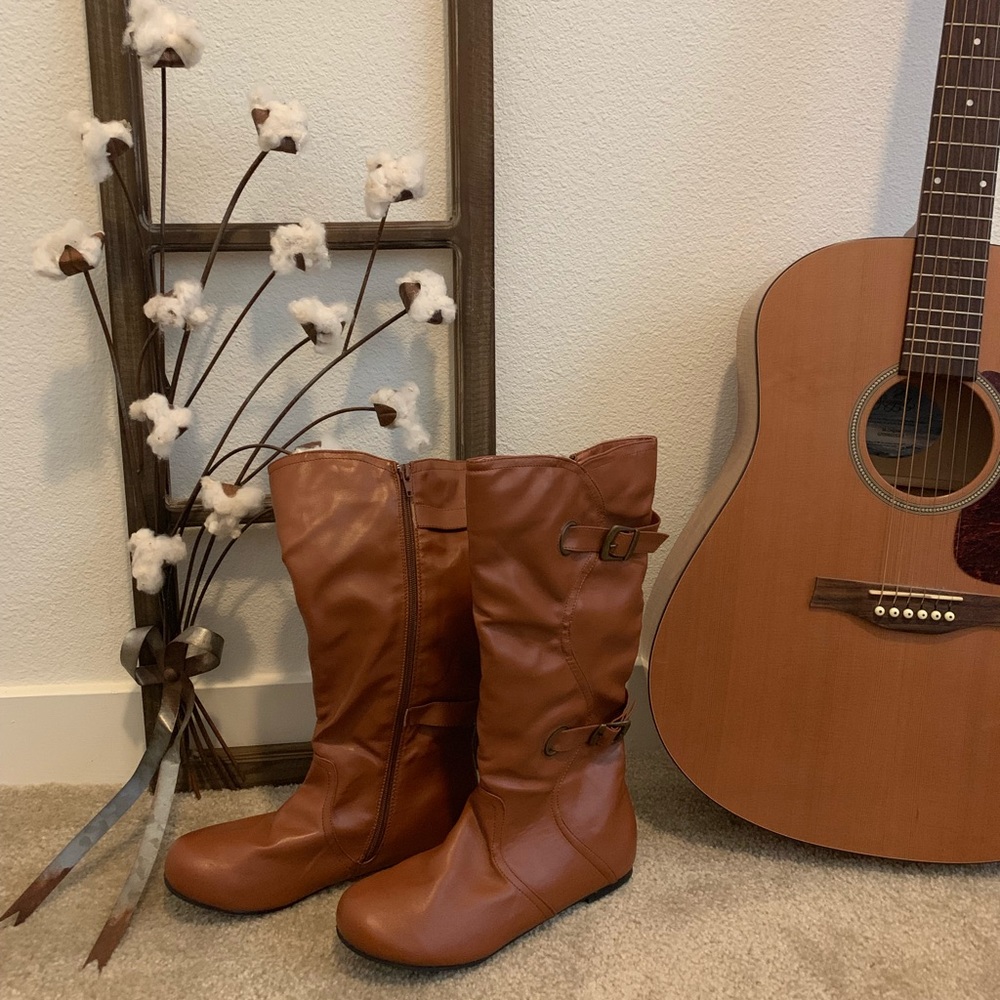 Camel Boots, Short Heel